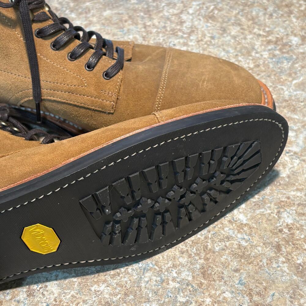 Rhode Men's Huckberry Portland Mojave Suede Vibram Sole Leather Shoes Size 13M - Picture 8 of 14